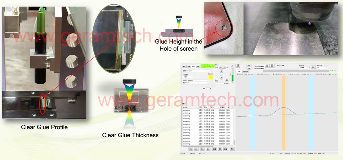 Clear Coat & Glue Thickness Height Measuring Gauge & Meter