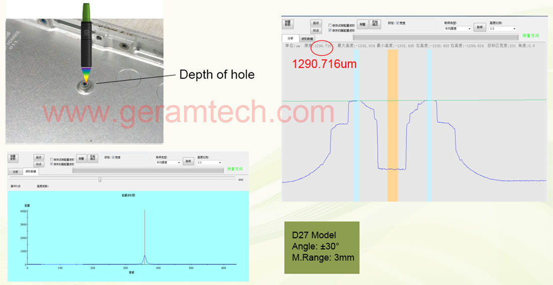 Hole Depth & Step Height Measurement Instrument & Gauge